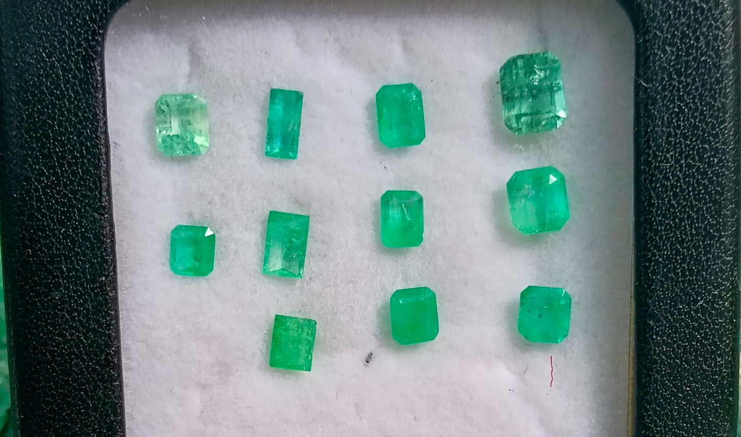 Lotes de Esmeraldas Colombianas